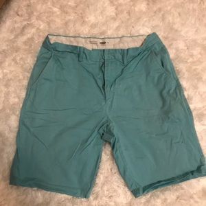 Men’s 34 teal Old Navy Shorts